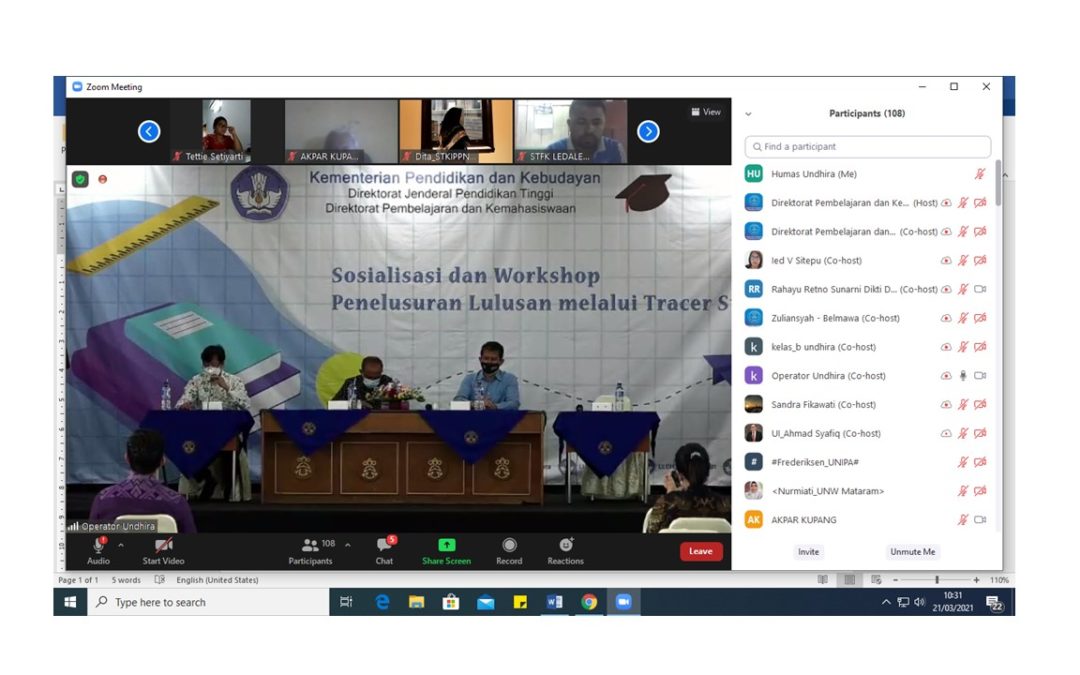Pentingnya Penelusuran Lulusan Melalui Tracer Study