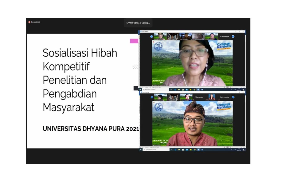 LPPM Undhira Lakukan Sosialisasi Hibah Internal 2021
