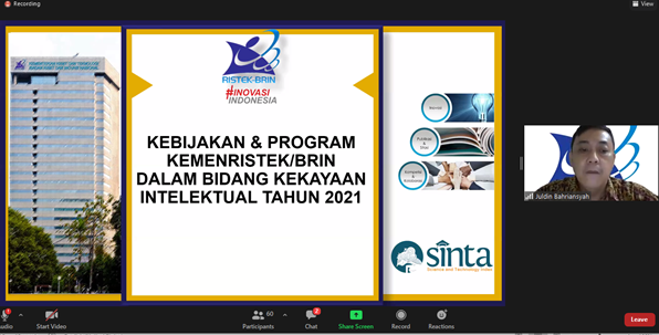 LPPM Undhira Lakukan Sosialisasi Kekayaan Intelektual.