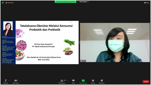 Prodi Ilmu Gizi Adakan Talkshow Inovatif & Berintegritas.