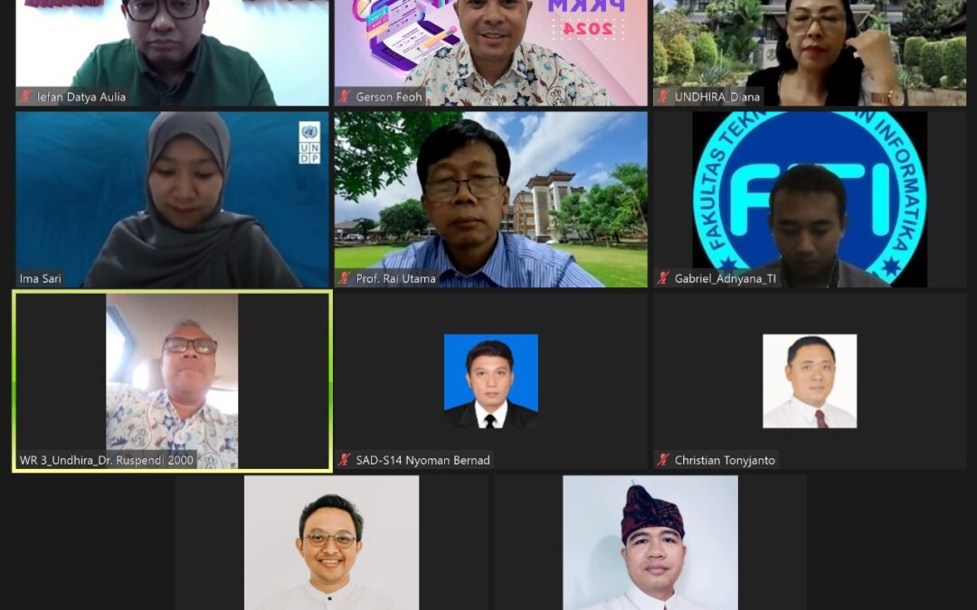 Pertemuan Koordinasi Universitas Dhyana Pura dengan UNDP PBB Bahas Implementasi SOI dan Aktivitas Pendukung
